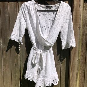 white romper